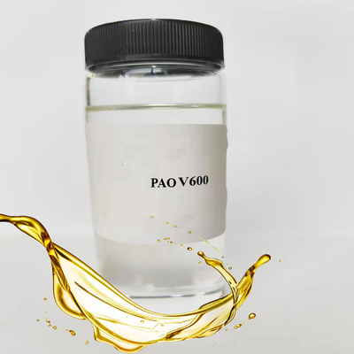Metalloceen Poly Alpha Olefin Pao V600 Synthetische basisolie met hoge viscositeit voor producten