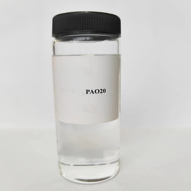 Hoog- en laagtemperatuur smeerolie PAO20 Groep IV Synthetische basisolie met PAO20